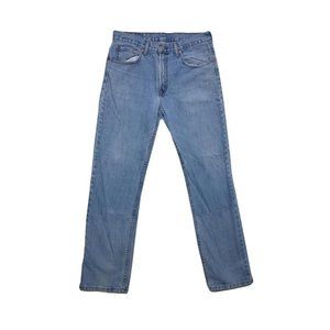 Levis Red Tab 516 Stone Wash Bootcut Jeans Zip Fly Modern